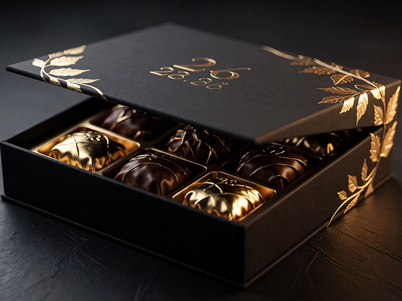 Commercial AI product staging packaging render